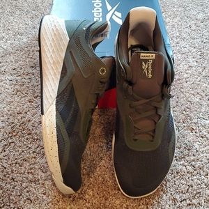 Men's REEBOK Nano X in Army Green